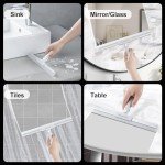 JOYBOS 50'' Rubber Floor Squeegee Broom