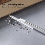 JOYBOS 50'' Rubber Floor Squeegee Broom