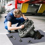 Oil Absorbent Mats, 100 Pack for Spills