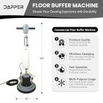 Multi-Functional 13" Floor Buffer and Polisher