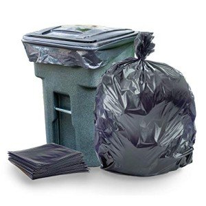 Heavy Duty 95-96 Gallon Trash Can Liners - 25 Count