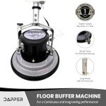Multi-Functional 13" Floor Buffer and Polisher