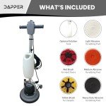 Multi-Functional 13" Floor Buffer and Polisher