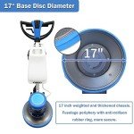 17" Heavy Duty Commercial Floor Buffer Scrubber