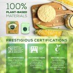 100 Pack 2.6 Gallon Compostable Garbage Bags