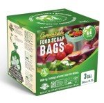Compostable Kitchen Liner Bags - 3 Gallon, 100 Count