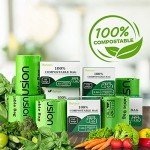 GreFusion 4L Compostable Trash Bags - 125 Count