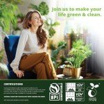 Eco-Friendly Compostable Trash Bags with Drawstring - 30 Pack