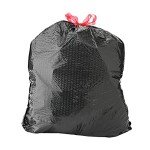 Amazon Basics 30 Gallon Drawstring Trash Bags, 50 Count