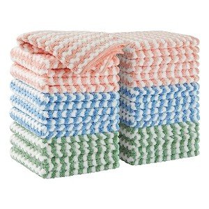 JOYMOOP Microfiber Kitchen Cleaning Cloths - 18 Pack