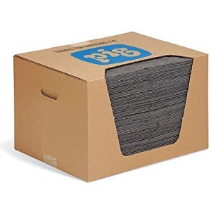 Premium Oil Absorbent Pads - 100 Count