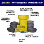 30 Gallon Universal Spill Kit - 81 Pieces