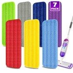 7 Reusable Microfiber Mop Pads for Swiffer