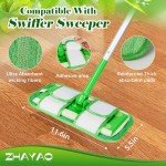 Reusable Microfiber Mop Pads for Swiffer, 2-Pack