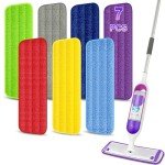 7 Reusable Microfiber Mop Pads for Swiffer