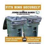 Heavy Duty 95-96 Gallon Trash Can Liners - 25 Count