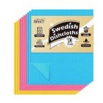 HOMEXCEL 10-Pack Swedish Dishcloths for Kitchen