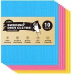 AIDEA 10-Pack Eco-Friendly Swedish Dish Cloths