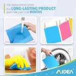 AIDEA 10-Pack Eco-Friendly Swedish Dish Cloths