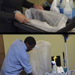 High Density 16 Gallon Clear Trash Bags - 1000 Count