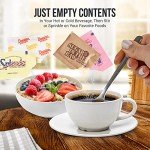 Sugar and Sweetener Assortment Packets (300 Pack)