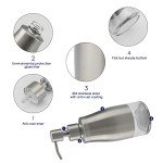 Brushed Nickel Kitchen Soap Dispenser Set with Tray