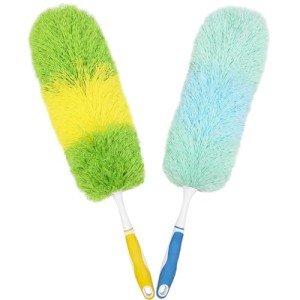 2-Pack 20-Inch Bendable Microfiber Dusting Dusters