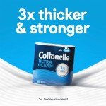 Cottonelle Ultra Clean Toilet Paper - 9 Mega Rolls