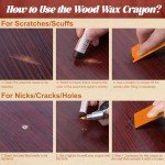 Wood Repair Wax Sticks - 16 Color Options