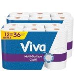 Viva Multi-Surface Paper Towels, 12 Rolls