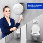 Jumbo Touchless Toilet Paper Dispenser with Shelf
