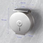 Jumbo Touchless Toilet Paper Dispenser with Shelf