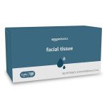 Amazon Basics 2-Ply Facial Tissue, 640 Count