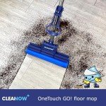 Cleanow OneTouch GO! Floor Mop and Cleaner