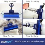 Cleanow OneTouch GO! Floor Mop and Cleaner