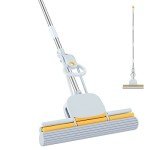 60" PVA Sponge Mop with Self-Wringing Feature