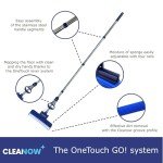 Cleanow OneTouch GO! Floor Mop and Cleaner