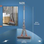 WOWZILLA Self Wringing Sponge Mop for All Floors