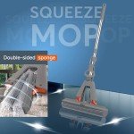 WOWZILLA Self Wringing Sponge Mop for All Floors