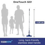 Cleanow OneTouch GO! Floor Mop and Cleaner