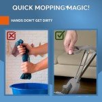 WOWZILLA Self Wringing Sponge Mop for All Floors