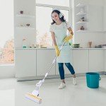 60" PVA Sponge Mop with Self-Wringing Feature