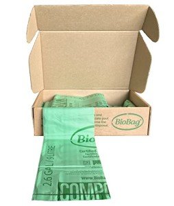 Compostable Kitchen Food Waste Bags, 7L, 100 Count
