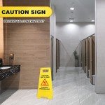12 Pack Caution Wet Floor Double Sided Signs