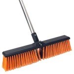 KeFanta 18" Heavy Duty Push Broom for Floors