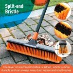 CLEANHOME 45.7cm Heavy-Duty Floor Cleaning Broom