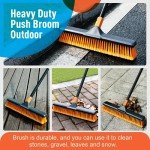 CLEANHOME 45.7cm Heavy-Duty Floor Cleaning Broom