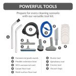 Prolux 10 Quart Blue Backpack Vacuum with HEPA Filter