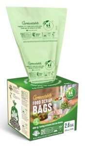 Unni 100% Compostable Small Kitchen Trash Bags