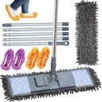 Microfiber Dust Mops Kit with Shoe Cover Dusters